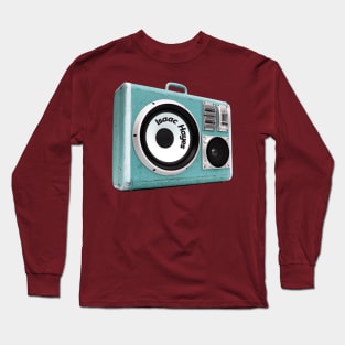 a radio 60s with sticker Isaac Hayes Long Sleeve T-Shirt